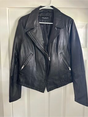 Marc New York Women’s Black Leather Jacket